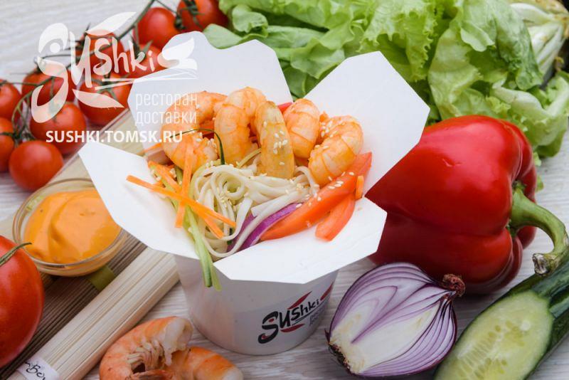 УДОН С КРЕВЕТКОЙ