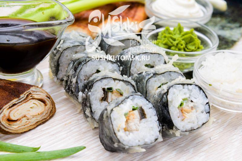 РОЛЛ УНАГИ ТЕМПУРА