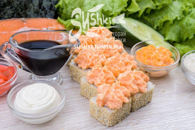 РОЛЛ ЛАВА С КУНЖУТОМ